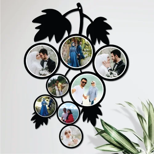 Fotoğraf Baskılı Yaprak Desenli Tablo