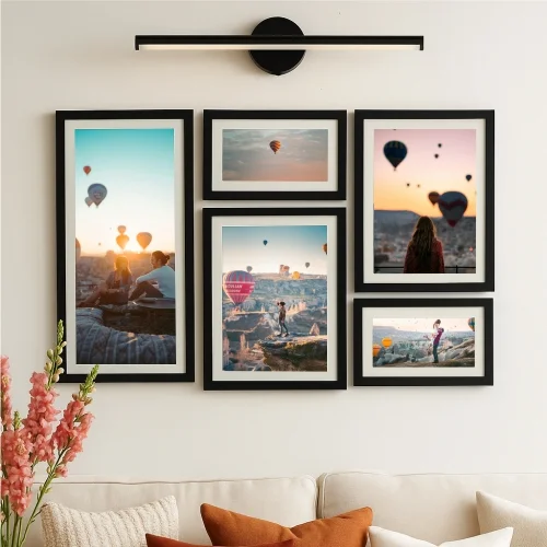 5 Parça Tablo (Aplik Işık Hediye)